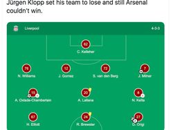 Netizen Heran Arsenal Dikalahkan Para Bocah Liverpool