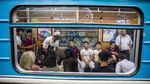 Foto: Kereta Bawah Tanah yang Mirip Galeri Seni