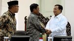 Momen Ratas Perdana Prabowo Bareng Jokowi