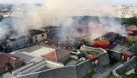 Istana Bersejarah di Jepang Terbakar