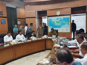 Rapat Tingkat Menteri di Kemenko Polhukam, Menhan Prabowo Diwakili Wamenhan
