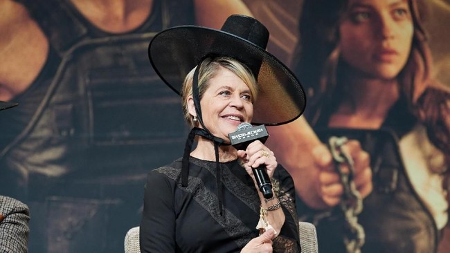 Linda Hamilton Bangun Lagi Karakter Sarah Connor di Terminator: Dark Fate