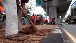 Penghijauan di Kolong Jalur MRT Blok M Bikin Adem