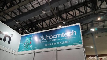 Indocomtech tahun ini berlangsung dari 30 Oktober - 3 November 2019. (Foto: detikINET/Aisyah Kamaliah)