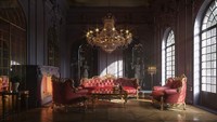 Baroque (1590 – 1725), pada periode Barok, arsitektur dan desain interior menjadi lebih mewah dan rumit. Gaya ini pertama kali diperkenalkan oleh Gereja katolik dimana mereka berupaya untuk mengesankan massa yang tidak berpendidikan dengan kekayaan dan kekuatan mereka. Istimewa/Dok. HomeAdvisor.