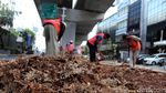 Penghijauan di Kolong Jalur MRT Blok M Bikin Adem