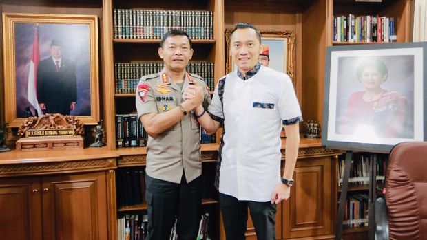 Dukung Penuh, Ibas Ungkit Prestasi Idham Azis di Era SBY