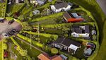 Begini Penampakan Kota Bundar di Denmark dari Udara