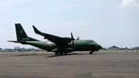 Pesawat CN235-220 Maritime Patrol Aircraft (MPA). Dapat membuat pesawat lepas landas dan jarak yang pendek dengan kondisi landasan yang belum beraspal dan berumput. (detikcom).