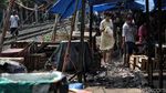Pasar Gaplok di Pinggir Rel Kereta Api yang Melegenda