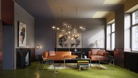 Bauhaus (1919 – 1934), gaya interior ini berkembang pertama kali di Jerman. Bauhaus sendiri merupakan sebuah sekolah seni dan arsitektur Jerman yang sangat berpengaruh. Sekolah ini hanya bertahan selama 14 tahun sampai pemerintah Nazi menutupnya pada tahun 1933.