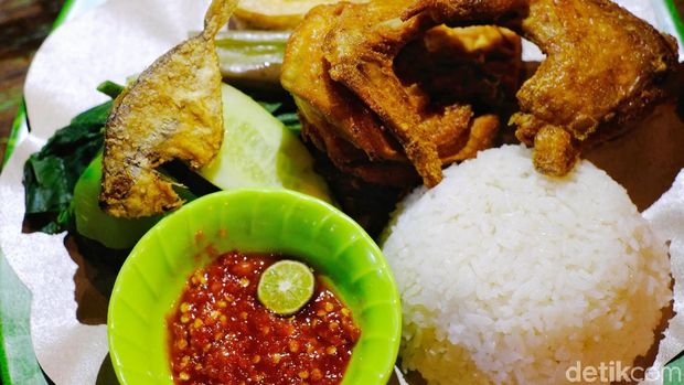 nasi tempong indra bali
