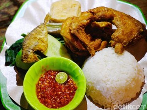 Nasi Tempong Indra : Ditendang Pedasnya Sambal khas Banyuwangi di Pulau Dewata