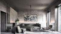 Contemporary (1980s – today), gaya Contemporary mengusung desain yang lebih minimalis. corak-corak dengan motif abstrak biasa digunakan pada gaya desain ini. Istimewa/Dok. HomeAdvisor.
