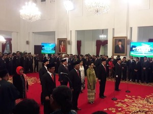 Selain Kapolri, Presiden Jokowi Juga Lantik 9 Komisi Kejaksaan