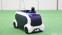 Robot ini mirip seperti mobil kecil yang akan bertugas di beberapa cabang olahraga seperti lempar cakram, lempar lembing, lontar martil dan olahraga club throw untuk paralimpik.