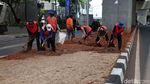Penghijauan di Kolong Jalur MRT Blok M Bikin Adem
