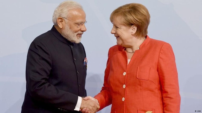 Tingkatkan Hubungan Dagang dan Investasi, Kanselir Merkel Kunjungi India Tingkatkan Hubungan Dagang dan Investasi, Kanselir Merkel Kunjungi India