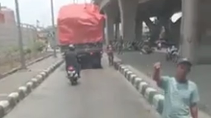 Video viral pemalakan terhadap sopir truk di Pelabuhan Tanjung Priok