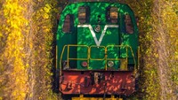 Kereta yang lewat hanyalah pengangkut kayu. Jadwalnya hanya 3 hari sekali saja (iStock)