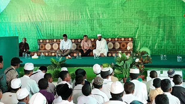 JK Kunjungi Ponpes di Bekasi, Beri Pesan Khusus ke Santri Papua