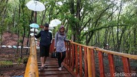 Beiji Park selau ramai pengunjung terutama saat akhir pekan dan liburan. Untuk masuk ke kawasan itu, pengunjung hanya perlu merogoh kocek Rp 10 ribu  (Purwo Sumodiharjo/detikcom)