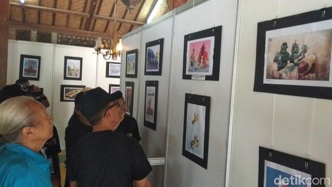 57 Negara Ikut Pameran Kartun Internasional di Borobudur