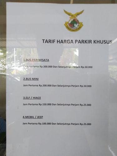 Tarif parkir khusus di Bandara Malang yang Viral/