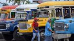 Kreatif Cari Rezeki! Truk Bekas di Samoa Dimodif Jadi Bus