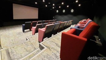 Bioskop untk memutar serial atau film baru Netflix. Foto: Adi Fida Rahman/detikINET