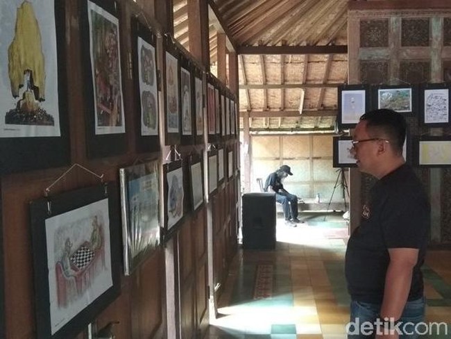 57 Negara Ikut Pameran Kartun Internasional di Borobudur