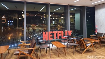Penyedia layanan streaming Netflix yang didirikan pada tahun 1997 kini berbasis di Los Gatos, California. Foto: Adi Fida Rahman