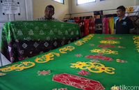 Batik Lulantatibu yang sudah jadi (Pradita/detikcom)