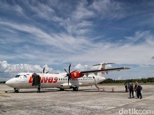 Wings Air Setop Sementara Penerbangan Jember - Surabaya