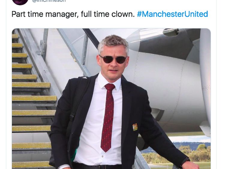 Manchester United Jadi Korban Sindiran Kejam Netizen