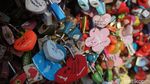 Foto: Gembok Cinta (Karatan) di Korea Selatan