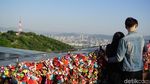Foto: Gembok Cinta (Karatan) di Korea Selatan