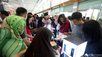  Indocomtech tahun ini berlangsung dari 30 Oktober - 3 November 2019. Foto: Rengga Sancaya