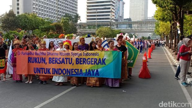 Menteri PPPA dan Wamenag Hadiri HUT Niciren Syosyu Indonesia 