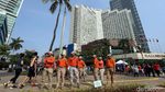 Potret CFD di Bundaran HI Bersih dari PKL