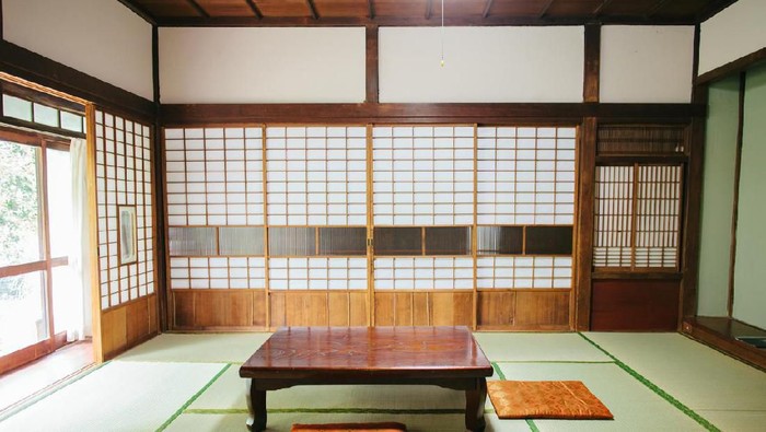 Ilustrasi rumah di Jepang
