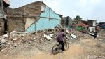 Dibongkar! Lahan Permukiman di Pasar Gembrong untuk Becakayu