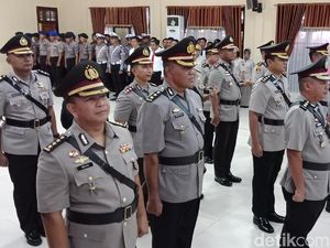 Wakapolda dan 5 Kapolres di Polda Sulteng Dimutasi