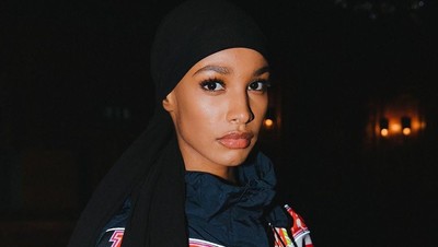 Foto: Cantiknya Hijabers Somalia yang Jadi Model Hijab Pertama Burberry