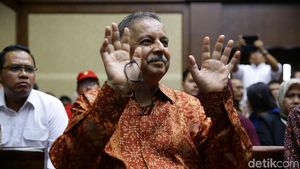 Senyum Sofyan Basir di Sidang Vonis Kasus PLTU Riau-1