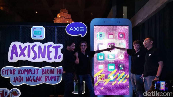 Axisnet. (Foto: detikINET/Aisyah Kamaliah) Axisnet. (Foto: detikINET/Aisyah Kamaliah)