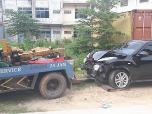Gadis Pengemudi Mobil Terbang Hantam Pejalan di Batam Jadi Tersangka
