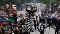 Perayaan Dia de los Muertos tahun ini jatuh pada 1 dan 2 November. (Foto: Reuters)