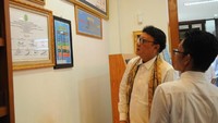 Tjahjo Kumolo mengunjungi Pengadilan Tinggi (PT) Yogyakarta pada Senin tanggal 4 November 2019.