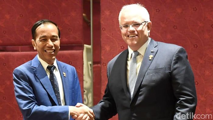 Foto: Pertemuan Indonesia-Australia (Tim Infografis: Andhika Akbarayansyah) Foto: Pertemuan Indonesia-Australia (Tim Infografis: Andhika Akbarayansyah)